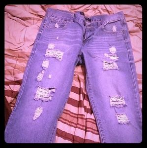 Rue 21 distressed jeans